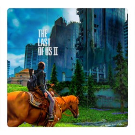 Магнитный плакат 3Х3 с принтом The Last of Us Part II , Полимерный материал с магнитным слоем | 9 деталей размером 9*9 см | ellie | the last of us part ii | один из нас часть 2 | постапокалипсис | элли