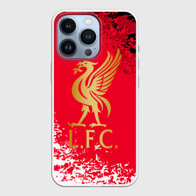 Чехол для iPhone 13 Pro с принтом LIVERPOOL. ,  |  | lfc | liverpool | sport | ynwa | ливерпуль | лфк | спорт