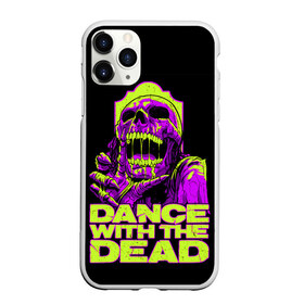 Чехол для iPhone 11 Pro матовый с принтом DANCE WITH THE DEAD , Силикон |  | Тематика изображения на принте: dance with | dance with the dead | rock | the dead | музыка | рок