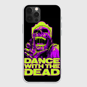 Чехол для iPhone 12 Pro Max с принтом DANCE WITH THE DEAD , Силикон |  | Тематика изображения на принте: dance with | dance with the dead | rock | the dead | музыка | рок