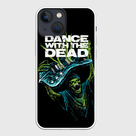 Чехол для iPhone 13 mini с принтом DANCE WITH THE DEAD ,  |  | dance with | dance with the dead | rock | the dead | музыка | рок