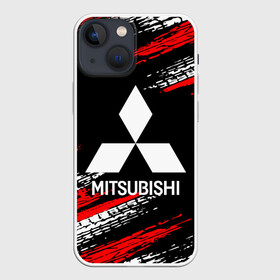 Чехол для iPhone 13 mini с принтом MITSUBISHI. ,  |  | mitsubishi | sport | митсубиси | митсубиши | спорт