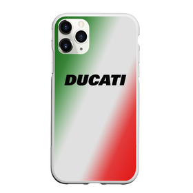 Чехол для iPhone 11 Pro матовый с принтом DUCATI , Силикон |  | ducati | moto | дукати | мото | мотоспорт