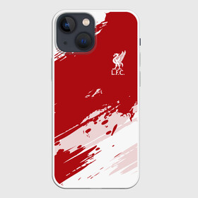 Чехол для iPhone 13 mini с принтом Liverpool F.C. ,  |  | anfield | champions league | doelpunt | espn | league | lfc | liverpool fc | madrid | melwood | mo salah | premier | voetbal | ziggo | британский | клуб | ливерпуль | футбольный