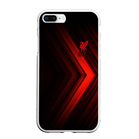 Чехол для iPhone 7/8 Plus матовый с принтом Liverpool F.C. , Силикон | Область печати: задняя сторона чехла, без боковых панелей | anfield | champions league | doelpunt | espn | league | lfc | liverpool fc | madrid | melwood | mo salah | premier | voetbal | ziggo | британский | клуб | ливерпуль | футбольный