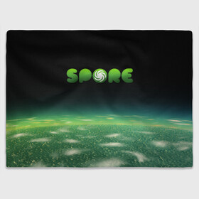 Плед 3D с принтом Spore Green | СПОР (Z) , 100% полиэстер | закругленные углы, все края обработаны. Ткань не мнется и не растягивается | creepy cute | ea | electronic arts | maxis | spore | spore hero | ангелоид | генирал фауст | гудра | жуткие и милые | империя эсти | маасари | мухоид | племя | ролевая игра | рыба бегун | симулятор бога | сирено головый