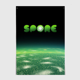 Постер с принтом Spore Green (Z) , 100% бумага
 | бумага, плотность 150 мг. Матовая, но за счет высокого коэффициента гладкости имеет небольшой блеск и дает на свету блики, но в отличии от глянцевой бумаги не покрыта лаком | creepy cute | ea | electronic arts | maxis | spore | spore hero | ангелоид | генирал фауст | гудра | жуткие и милые | империя эсти | маасари | мухоид | племя | ролевая игра | рыба бегун | симулятор бога | сирено головый