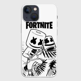 Чехол для iPhone 13 mini с принтом FORTNITE MARSHMELLO. ,  |  | archetype | fortnite | fortnite x | game | ikonik | marshmello | raven | архетип | ворон | игра | иконик | маршмелло | фортнайт