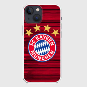 Чехол для iPhone 13 mini с принтом BAYERN MUNCHEN. ,  |  | bayern | bayern munchen | fc bayern | football | football club | sport | бавария | спорт | футбол | футбольный клуб