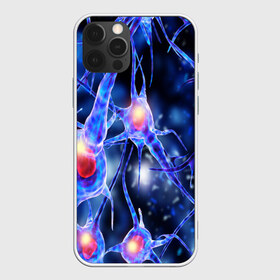 Чехол для iPhone 12 Pro Max с принтом НЕРВЫ , Силикон |  | abstract | abstraction | абстракция | днк | нейроны | психоделика