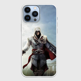 Чехол для iPhone 13 Pro Max с принтом ASSASSIN S CREED ,  |  | Тематика изображения на принте: black flag | brotherhood | chronicles | creed | game | origins | revelations | rogue | syndicate | unity | valhalla | альтаир | ассасин | игры | кинжал | пираты