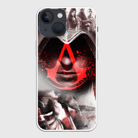 Чехол для iPhone 13 mini с принтом ASSASSIN S CREED ,  |  | black flag | brotherhood | chronicles | creed | game | origins | revelations | rogue | syndicate | unity | valhalla | альтаир | ассасин | игры | кинжал | пираты