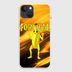 Чехол для iPhone 13 с принтом Fortnite PEELY ,  |  | battle royale | fortnite | fortnite peely | game | peely | банан | игра | киберспорт | компьютерная игра | королевская битва | фортнайт | фортнайт 2 | фортнайт 3 | фортнайт банан | фортнайт глава 2 | фортнайт глава 3