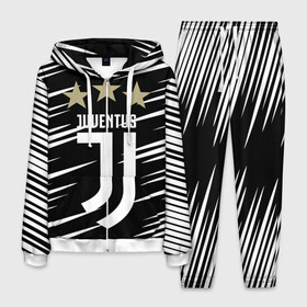 Мужской костюм 3D с принтом JUVENTUS , 100% полиэстер | Манжеты и пояс оформлены тканевой резинкой, двухслойный капюшон со шнурком для регулировки, карманы спереди | fc | football | football club | juventus | sport | итальянский профессиональный футбольный клуб | клуб италии | спорт | уефа | униформа | фирменные цвета | фк | футбол | футбольный клуб | ювентус