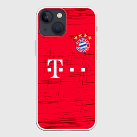 Чехол для iPhone 13 mini с принтом BAYERN MUNCHEN. ,  |  | bayern | bayern munchen | fc bayern | football | football club | sport | бавария | спорт | футбол | футбольный клуб