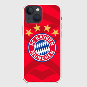 Чехол для iPhone 13 mini с принтом BAYERN MUNCHEN. ,  |  | bayern | bayern munchen | fc bayern | football | football club | sport | бавария | спорт | футбол | футбольный клуб