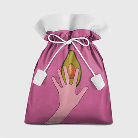 Подарочный 3D мешок с принтом avocado , 100% полиэстер | Размер: 29*39 см | Тематика изображения на принте: vegan | веган | веганство | вегетарианец | вегетарианство | еда | зеленый | земля | зож | листья | мир | охрана | позиция | природа