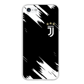 Чехол для iPhone 5/5S матовый с принтом JUVENTUS. , Силикон | Область печати: задняя сторона чехла, без боковых панелей | Тематика изображения на принте: fc | football | football club | juventus | sport | итальянский профессиональный футбольный клуб | клуб италии | спорт | уефа | униформа | фирменные цвета | фк | футбол | футбольный клуб | ювентус