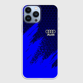 Чехол для iPhone 13 Pro Max с принтом AUDI ,  |  | audi | авто | автомобиль | ауди | логотип | марка | машина | надпись | текстура