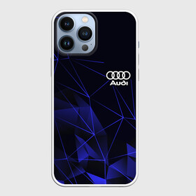 Чехол для iPhone 13 Pro Max с принтом AUDI ,  |  | audi | авто | автомобиль | ауди | логотип | марка | машина | надпись | текстура