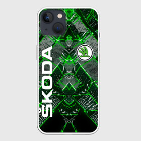 Чехол для iPhone 13 с принтом SKODA. ,  |  | abstract | auto | brand | car | geometry | skoda | sport | texture | абстракция | авто | автомобильные | бренд | геометрия | классика | машины | модные | спорт | стиль | текстура | шкода