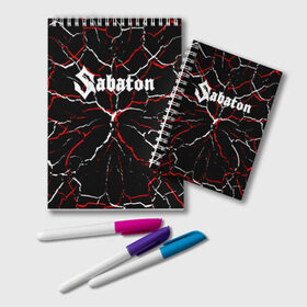 Блокнот с принтом Sabaton , 100% бумага | 48 листов, плотность листов — 60 г/м2, плотность картонной обложки — 250 г/м2. Листы скреплены удобной пружинной спиралью. Цвет линий — светло-серый
 | battle metal | sabaton | военная тематика | военные песни | война | история войны | классика | музыка | патриотизм | рок | рок группа | сабатон | солдаты | шведская хэви пауэр метал группа