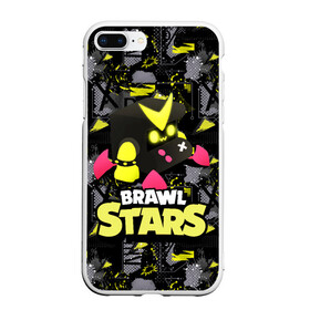 Чехол для iPhone 7Plus/8 Plus матовый с принтом 8 bit black brawl stars 8 бит , Силикон | Область печати: задняя сторона чехла, без боковых панелей | 8 bit | 8 бит | brawl | brawl stars | brawlstars | brawl_stars | jessie | бравл | бравлстарс