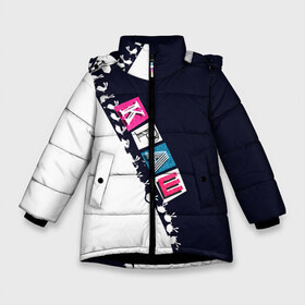 Зимняя куртка для девочек 3D с принтом Краш , ткань верха — 100% полиэстер; подклад — 100% полиэстер, утеплитель — 100% полиэстер. | длина ниже бедра, удлиненная спинка, воротник стойка и отстегивающийся капюшон. Есть боковые карманы с листочкой на кнопках, утяжки по низу изделия и внутренний карман на молнии. 

Предусмотрены светоотражающий принт на спинке, радужный светоотражающий элемент на пуллере молнии и на резинке для утяжки. | Тематика изображения на принте: 10 | instagram | niletto | youtube | блек | блогер | видеоблогер | данила | звезда | знаменитая | инстаграм | клава | краш | лого | музыка | музыкальный | музыкант | нилето | нилетто | певец | певица | песня | поп