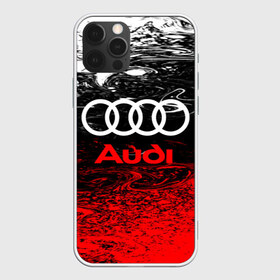 Чехол для iPhone 12 Pro Max с принтом AUDI , Силикон |  | 2020 | audi | auto | sport | авто | автомобиль | автомобильные | ауди | бренд | марка | машины | спорт