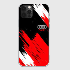 Чехол для iPhone 12 Pro Max с принтом AUDI , Силикон |  | 2020 | audi | auto | sport | авто | автомобиль | автомобильные | ауди | бренд | марка | машины | спорт