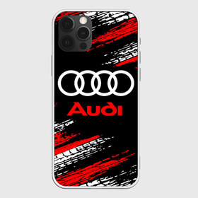 Чехол для iPhone 12 Pro Max с принтом AUDI , Силикон |  | 2020 | audi | auto | sport | авто | автомобиль | автомобильные | ауди | бренд | марка | машины | спорт