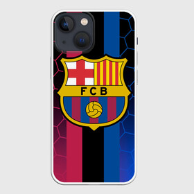 Чехол для iPhone 13 mini с принтом BARSELONA. ,  |  | fc | fc barcelona | football | football club | sport | барса | испанский футбольный клуб | спорт | уефа | униформа | фирменные цвета | фк | фк барселона | футбол | футбольный клуб