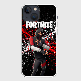 Чехол для iPhone 13 mini с принтом Fortnite Ikonik. ,  |  | archetype | fortnite | fortnite 2 | fortnite x | ikonik | marshmello | raven | архетип | ворон | иконик | маршмелло | фортнайт | фортнайт 2 | фортнайт глава 2