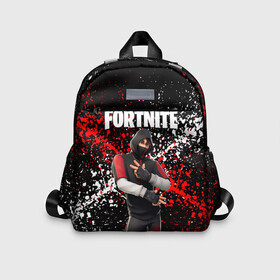 Детский рюкзак 3D с принтом Fortnite Ikonik. , 100% полиэстер | лямки с регулируемой длиной, сверху петелька, чтобы рюкзак можно было повесить на вешалку. Основное отделение закрывается на молнию, как и внешний карман. Внутри дополнительный карман. По бокам два дополнительных кармашка | archetype | fortnite | fortnite 2 | fortnite x | ikonik | marshmello | raven | архетип | ворон | иконик | маршмелло | фортнайт | фортнайт 2 | фортнайт глава 2