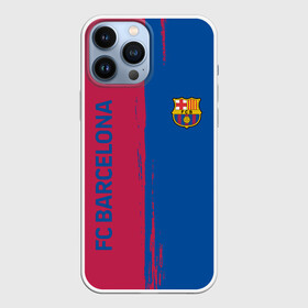 Чехол для iPhone 13 Pro Max с принтом BARSELONA. ,  |  | fc | fc barcelona | football | football club | sport | барса | испанский футбольный клуб | спорт | уефа | униформа | фирменные цвета | фк | фк барселона | футбол | футбольный клуб