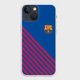 Чехол для iPhone 13 mini с принтом BARSELONA. ,  |  | fc | fc barcelona | football | football club | sport | барса | испанский футбольный клуб | спорт | уефа | униформа | фирменные цвета | фк | фк барселона | футбол | футбольный клуб