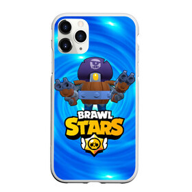 Чехол для iPhone 11 Pro Max матовый с принтом Darryl brawl stars Дэррил , Силикон |  | brawl | brawl stars | brawlstars | brawl_stars | darryl | jessie | бравл | бравлстарс | дэррил