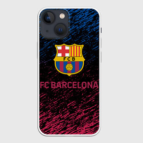 Чехол для iPhone 13 mini с принтом BARSELONA. ,  |  | fc | fc barcelona | football | football club | sport | барса | испанский футбольный клуб | спорт | уефа | униформа | фирменные цвета | фк | фк барселона | футбол | футбольный клуб