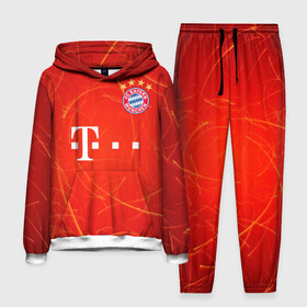 Мужской костюм 3D (с толстовкой) с принтом BAYERN MUNCHEN. ,  |  | fc | fc bayern munich | football | football club | sport | клуб германии | мюнхен | немецкий футбольный клуб | спорт | уефа | униформа | фирменные цвета | фк | футбол | футбольный клуб | футбольный клуб бавария