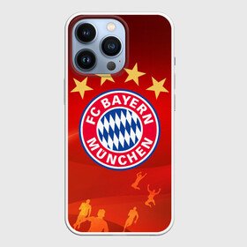 Чехол для iPhone 13 Pro с принтом BAYERN MUNCHEN. ,  |  | fc | fc bayern munich | football | football club | sport | клуб германии | мюнхен | немецкий футбольный клуб | спорт | уефа | униформа | фирменные цвета | фк | футбол | футбольный клуб | футбольный клуб бавария