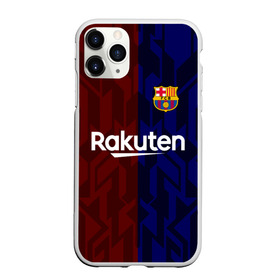 Чехол для iPhone 11 Pro матовый с принтом FC BARCELONA. , Силикон |  | Тематика изображения на принте: barca | barcelona | fc barca | барка | барселона