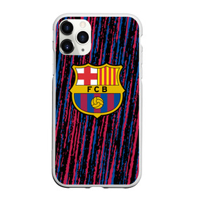 Чехол для iPhone 11 Pro матовый с принтом FC BARCELONA. , Силикон |  | Тематика изображения на принте: barca | barcelona | fc barca | барка | барселона