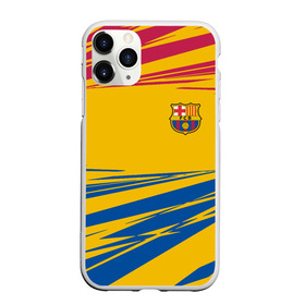 Чехол для iPhone 11 Pro матовый с принтом FC BARCELONA. , Силикон |  | barca | barcelona | fc barca | барка | барселона