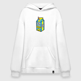 Худи SuperOversize хлопок с принтом LYRICAL LEMONADE , 70% хлопок, 30% полиэстер, мягкий начес внутри | карман-кенгуру, эластичная резинка на манжетах и по нижней кромке, двухслойный капюшон
 | benet | bennett | cole | lemonade | lyrical | беннетт | коул | лемонад | лемонаде | лемонэйд | лимонад | лимонэйд | лирикал | лирикл