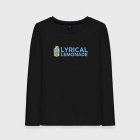 Женский лонгслив хлопок с принтом Lyrical Lemonade , 100% хлопок |  | benet | bennett | cole | lemonade | lyrical | беннетт | коул | лемонад | лемонаде | лемонэйд | лимонад | лимонэйд | лирикал | лирикл