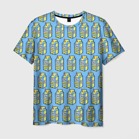 Мужская футболка 3D с принтом Lyrical Lemonade Pattern , 100% полиэфир | прямой крой, круглый вырез горловины, длина до линии бедер | Тематика изображения на принте: benet | bennett | cole | lemonade | lyrical | беннетт | коул | лемонад | лемонаде | лемонэйд | лимонад | лимонэйд | лирикал | лирикл