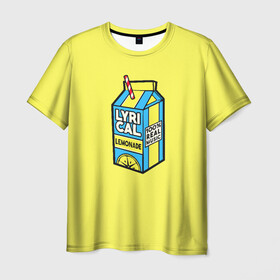 Мужская футболка 3D с принтом LYRICAL LEMONADE , 100% полиэфир | прямой крой, круглый вырез горловины, длина до линии бедер | Тематика изображения на принте: benet | bennett | cole | lemonade | lyrical | беннетт | коул | лемонад | лемонаде | лемонэйд | лимонад | лимонэйд | лирикал | лирикл