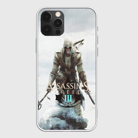 Чехол для iPhone 12 Pro Max с принтом ASSASSIN`S CREED lll , Силикон |  | Тематика изображения на принте: black flag | brotherhood | chronicles | creed | game | origins | revelations | rogue | syndicate | unity | valhalla | альтаир | ассасин | игры | кинжал | пираты