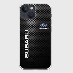 Чехол для iPhone 13 mini с принтом SUBARU. ,  |  | auto | automobile | car | carbon | machine | motor | motor car | porshe | sport car | subaru | автомашина | бренд | легковой автомобиль | марка | спортивный автомобиль | субару | тачка