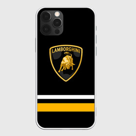 Чехол для iPhone 12 Pro Max с принтом Lamborghini Uniform , Силикон |  | Тематика изображения на принте: car | lambo | lamborghini | sport | авто | бык | гонка | ламбо | ламборгини | ламборджини | спорт | спорткар
